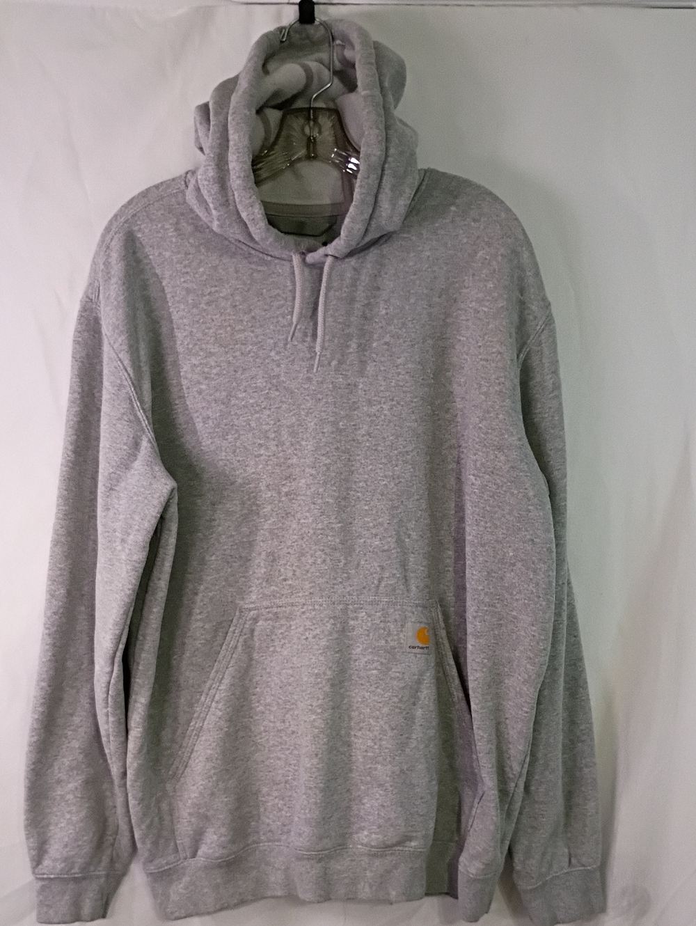 Carhartt Men’s Gray Hooded Sweatshirt